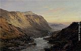 The Shiel Valley by Alfred Fontville De Breanski
